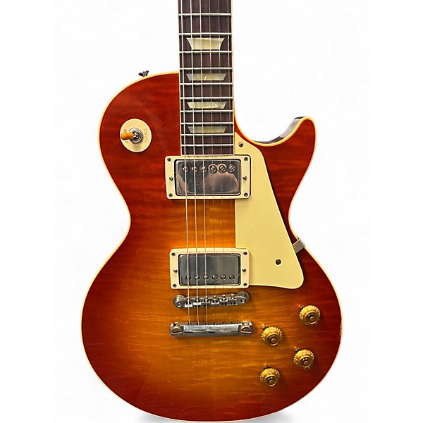 Used Gibson 1959 Les Paul Murphy Lab Ultra Light Aged Sunburst Solid Body Electric Guitar