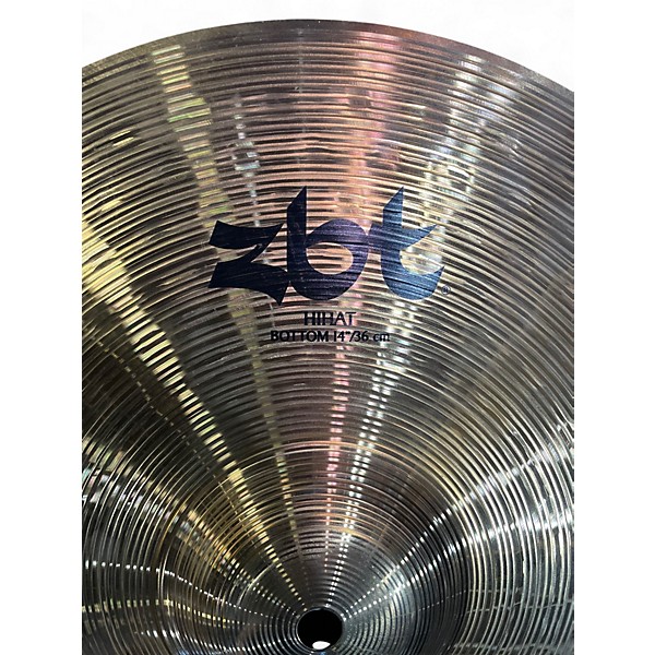 Used Zildjian 14in ZBT Hi Hat Pair Cymbal