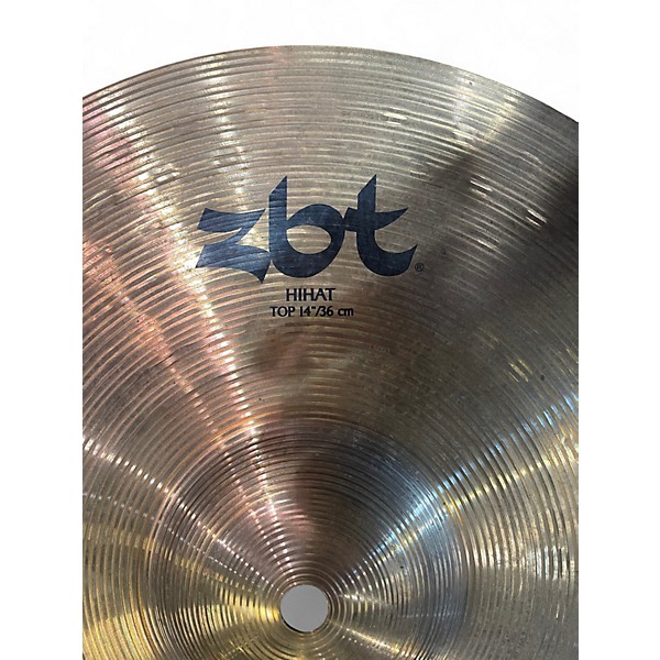 Used Zildjian 14in ZBT Hi Hat Pair Cymbal