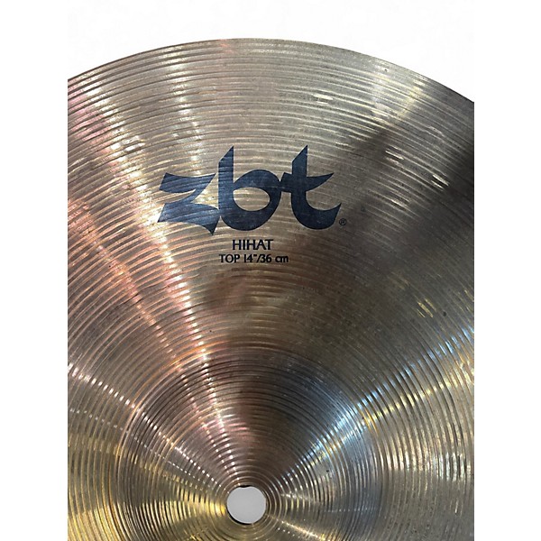 Used Zildjian 14in ZBT Hi Hat Pair Cymbal