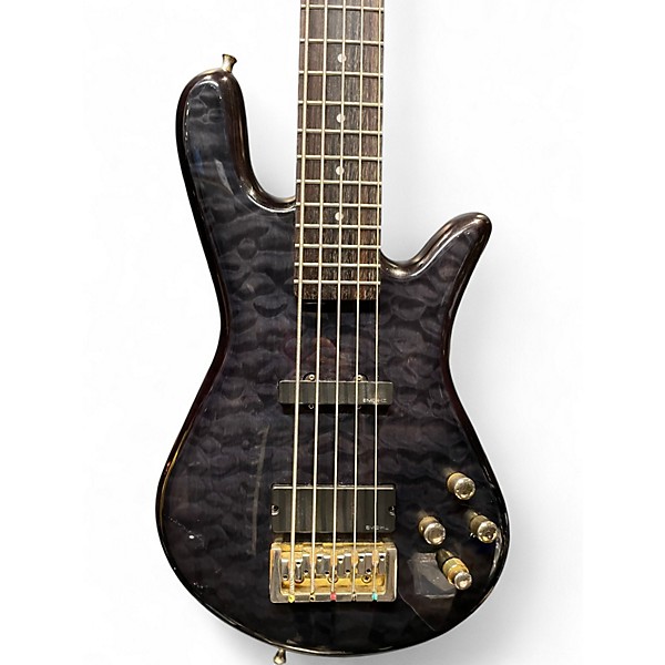 Used Spector Legend 5 Custom Black Stain Electric Bass Guitar