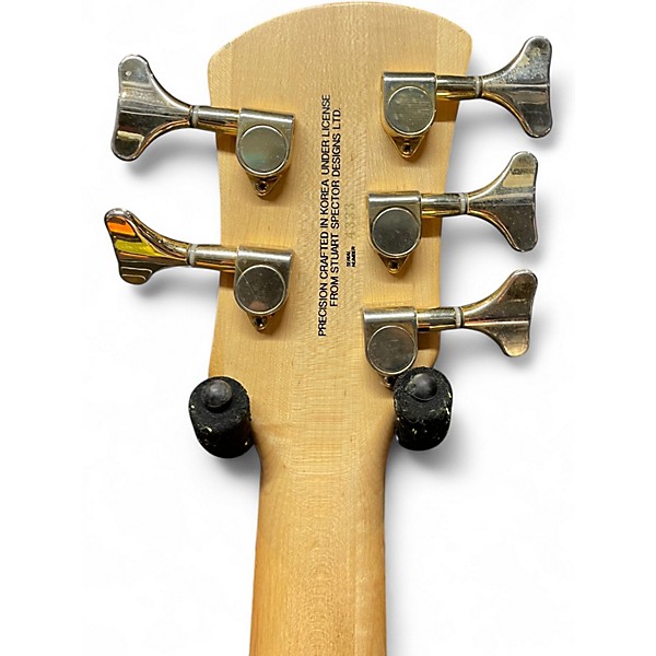 Used Spector Legend 5 Custom Black Stain Electric Bass Guitar