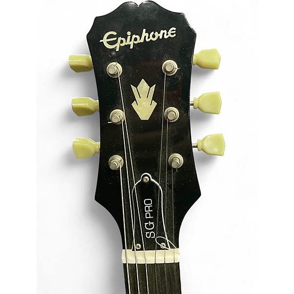 Used Epiphone SG Pro Cherry Solid Body Electric Guitar