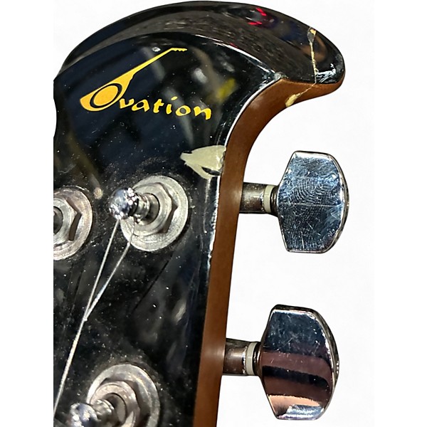 Used Ovation CS24 Celebrity Ruby Red Acoustic Electric Guitar