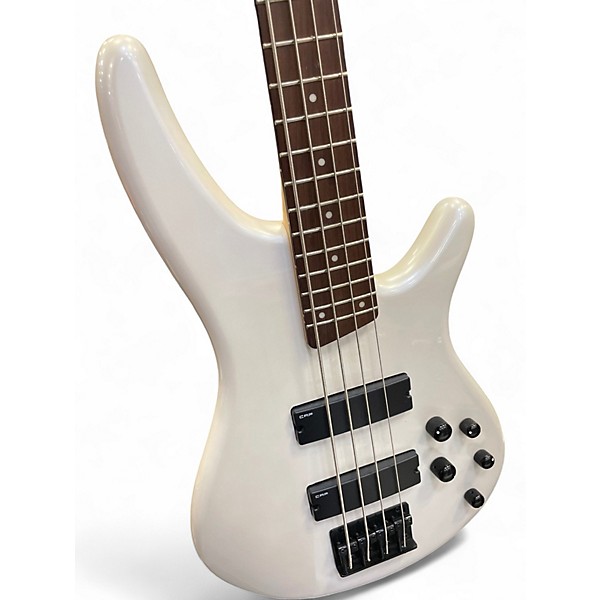 Used Ibanez SR250 Pearl White Electric Bass Guitar