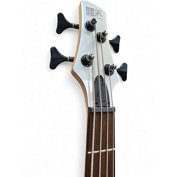 Used Ibanez SR250 Pearl White Electric Bass Guitar