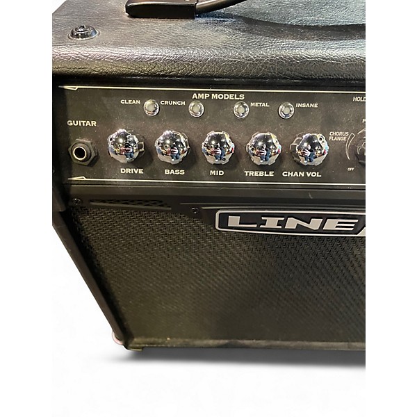 Used Line 6 Spider IV 15W 1X8 Guitar Combo Amp