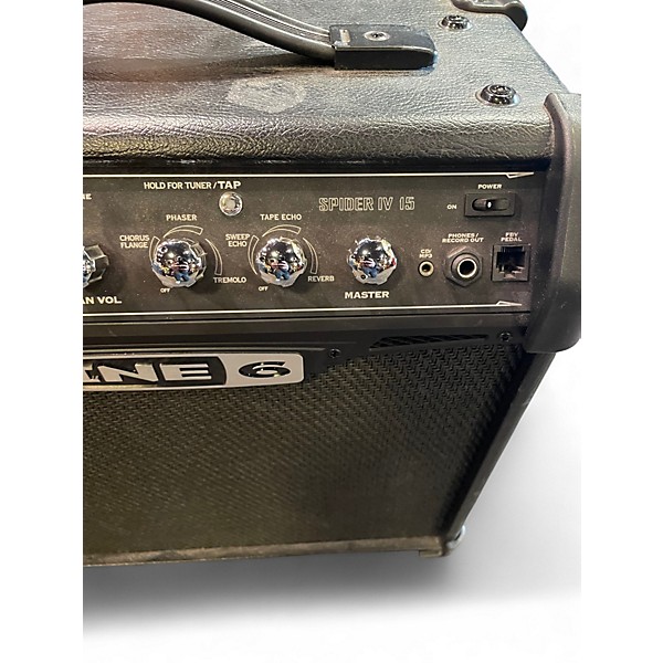 Used Line 6 Spider IV 15W 1X8 Guitar Combo Amp