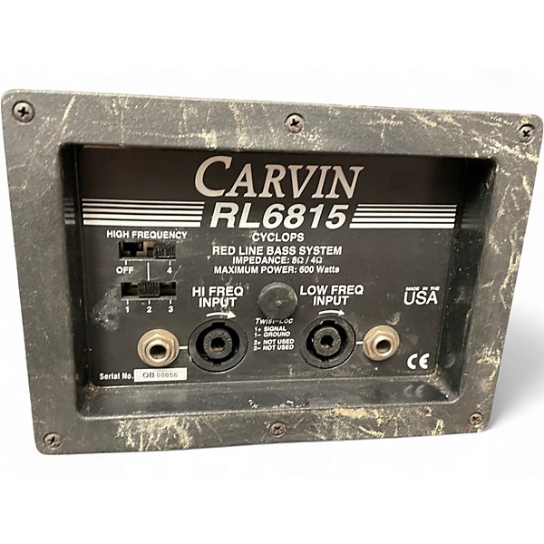 Used Carvin R600 Bass Combo Amp