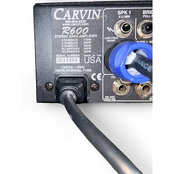 Used Carvin R600 Bass Combo Amp