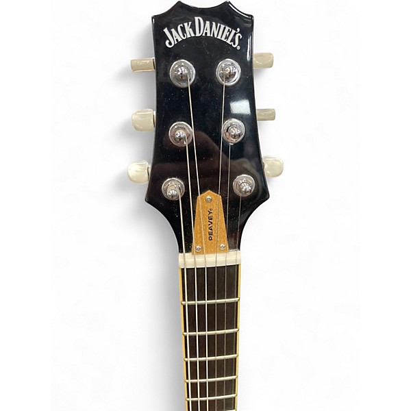 Used Peavey JACK DANIELS Trans Black Solid Body Electric Guitar