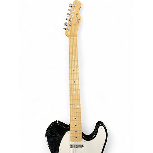 Used Squier Affinity Telecaster Black Solid Body Electric Guitar