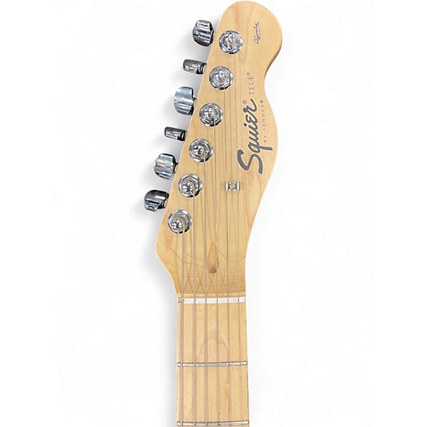 Used Squier Affinity Telecaster Black Solid Body Electric Guitar