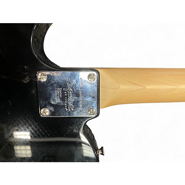 Used Squier Affinity Telecaster Black Solid Body Electric Guitar