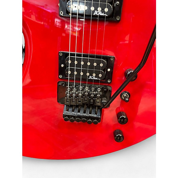 Used B.C. Rich NJ Series Mockingbird Red Solid Body Electric Guitar