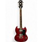 Used Epiphone sg tribute red Solid Body Electric Guitar thumbnail
