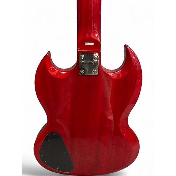 Used Epiphone sg tribute red Solid Body Electric Guitar