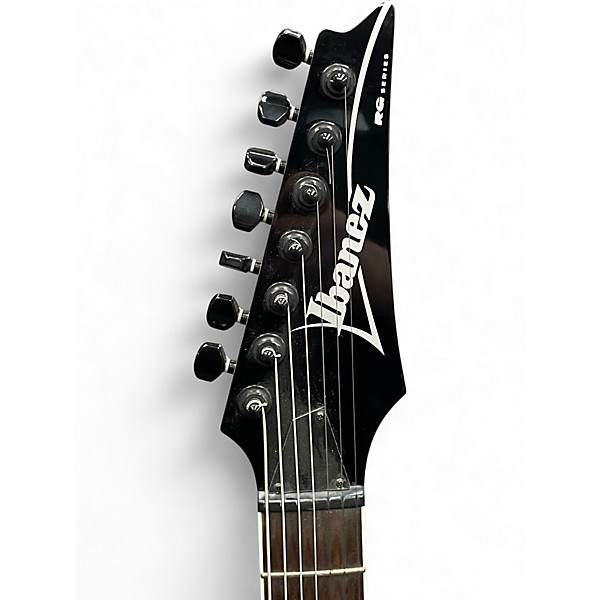 Used Ibanez RG7321 7 String Black Solid Body Electric Guitar