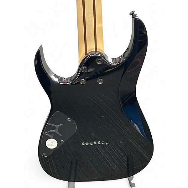 Used Ibanez RG7321 7 String Black Solid Body Electric Guitar