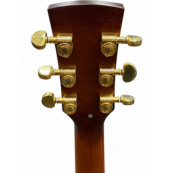 Used Ibanez AW200CE Trans Sunburst Acoustic Electric Guitar