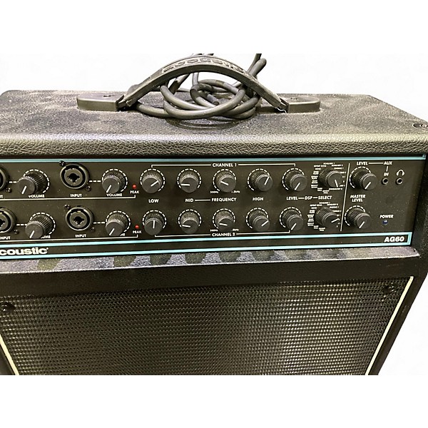 Used Acoustic AG60 60W 2X8 Acoustic Guitar Combo Amp