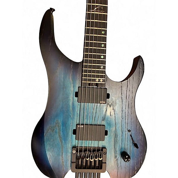 Used Legator Ghost 6 Iris blue Solid Body Electric Guitar
