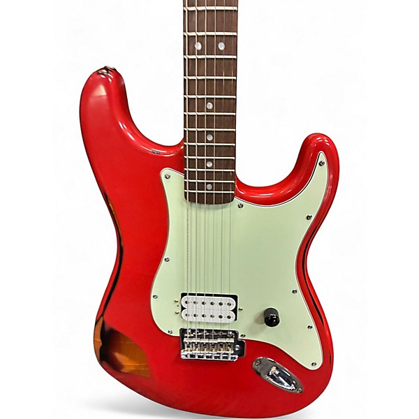 Used Partscaster PARTSCASTER RED Solid Body Electric Guitar