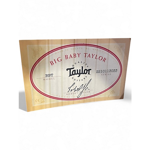 Used Taylor BBTE Big Baby Natural Acoustic Electric Guitar