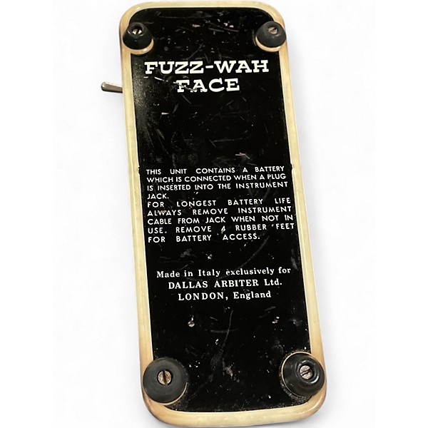 Used 1968 Sound City Fuzz Wah  Effect Pedal