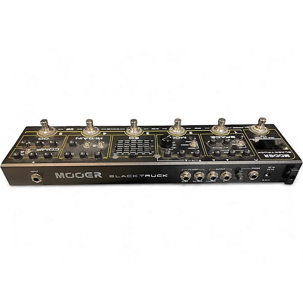 Used Mooer Black Truck Effect Processor