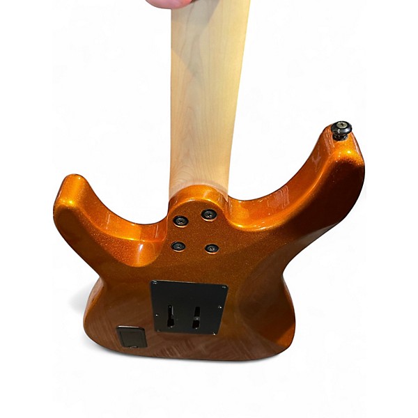 Used Schecter Guitar Research Sun Valley Super Shredder Metallic Orange Solid Body Electric Guitar