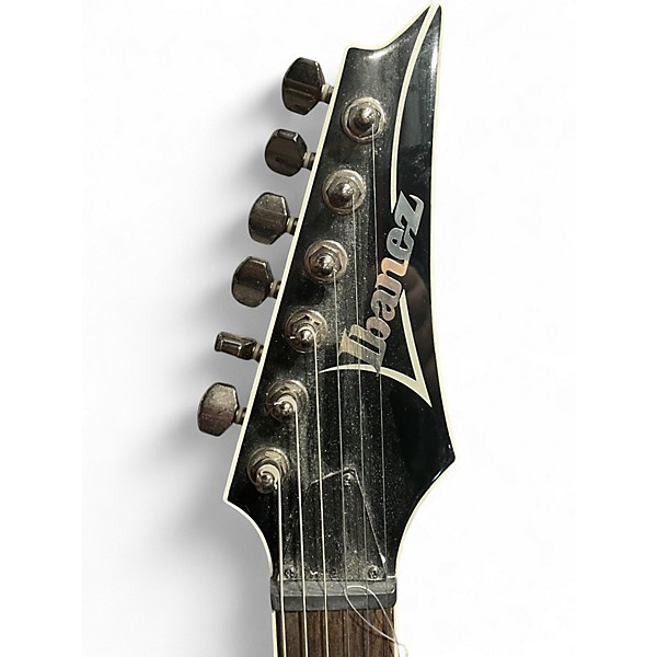 Used 2009 Ibanez RGA42FM Gray Solid Body Electric Guitar