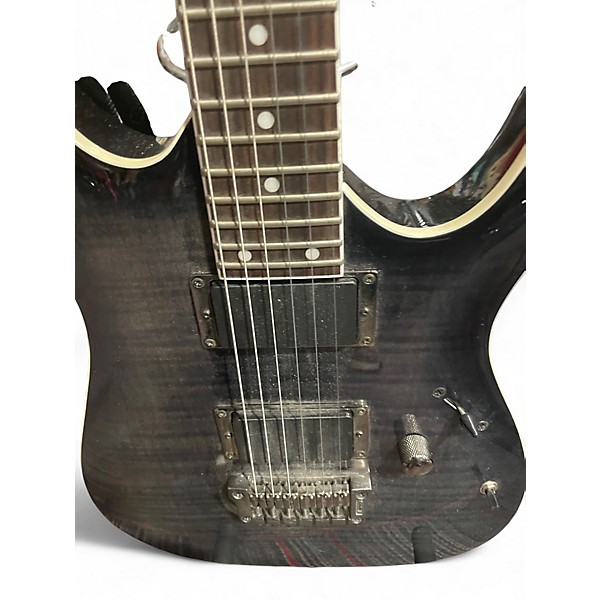 Used 2009 Ibanez RGA42FM Gray Solid Body Electric Guitar