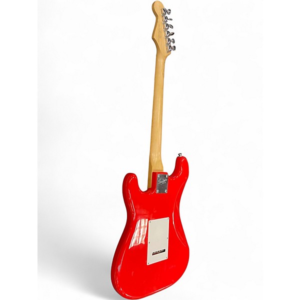 Used Squier Bullet Stratocaster RED Solid Body Electric Guitar