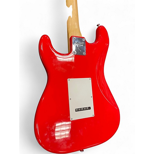 Used Squier Bullet Stratocaster RED Solid Body Electric Guitar
