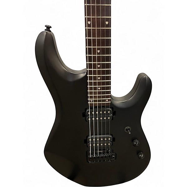 Used 2024 Sterling by Music Man JP60 John Petrucci Signature Matte Black Solid Body Electric Guitar