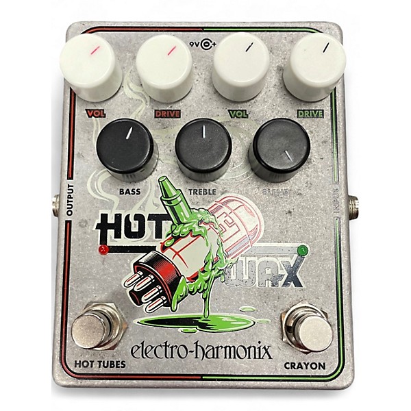 Used Electro-Harmonix Hot Wax Multi Overdrive Effect Pedal