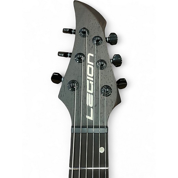 Used ABASI legion emi 6 charcoal burl Solid Body Electric Guitar