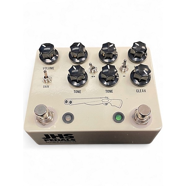 Used JHS Pedals Double Barrel Effect Pedal