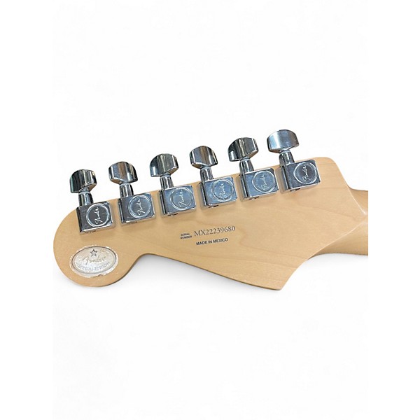 Used Fender Special Edition Player Stratocaster HSS Candy Red Burst Solid Body Electric Guitar