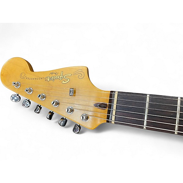 Used Squier J Mascis Jazzmaster Olympic White Solid Body Electric Guitar