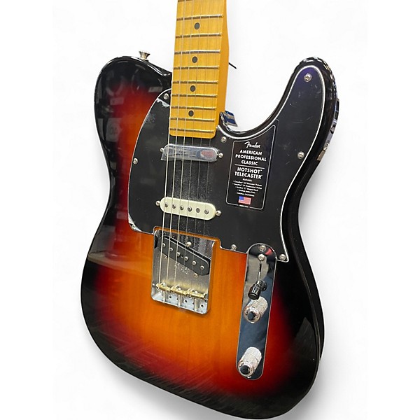 Used Fender AMERICAN PROFESSIONAL CLASSIC HOTSHOT TELECASTER 3 Color Sunburst Solid Body Electric Guitar