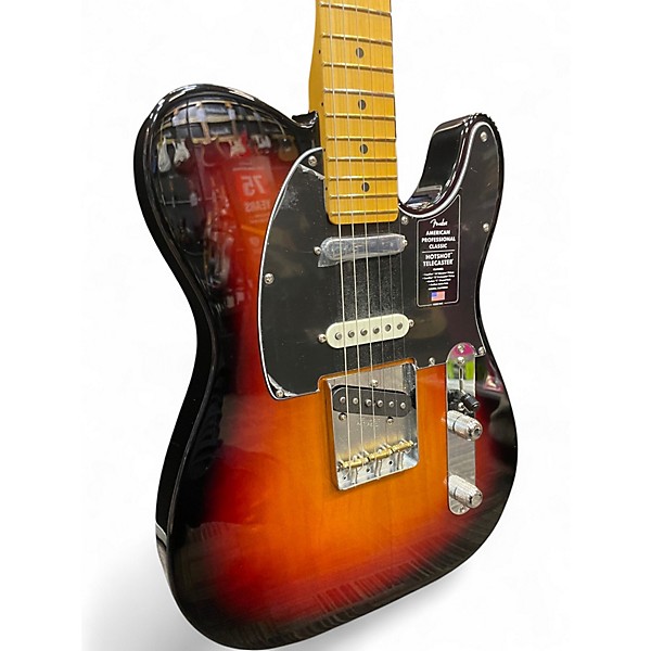 Used Fender AMERICAN PROFESSIONAL CLASSIC HOTSHOT TELECASTER 3 Color Sunburst Solid Body Electric Guitar