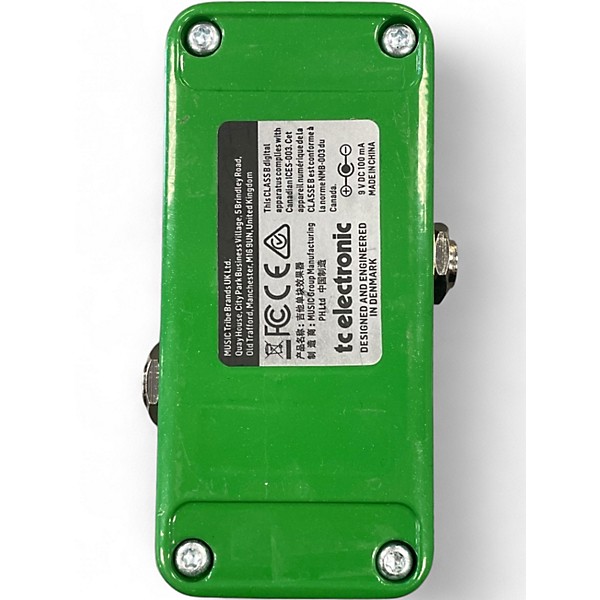 Used TC Electronic Corona Mini Chorus Effect Pedal