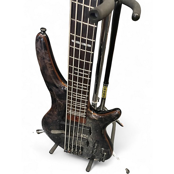 Used Ibanez SRMS805 DEEP TWILIGHT Electric Bass Guitar