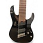 Used Ibanez RGMS8 Black Solid Body Electric Guitar