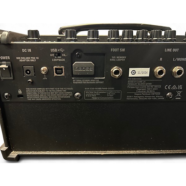 Used BOSS Dual Cube LX Guitar Combo Amp