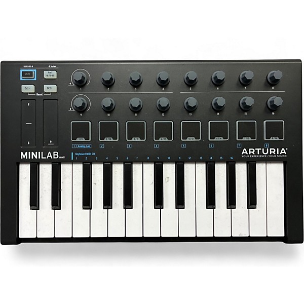 Used Arturia Minilab MKII MIDI Controller