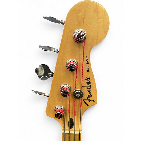 Used Fender Player Jazz Bass GREEN Electric Bass Guitar