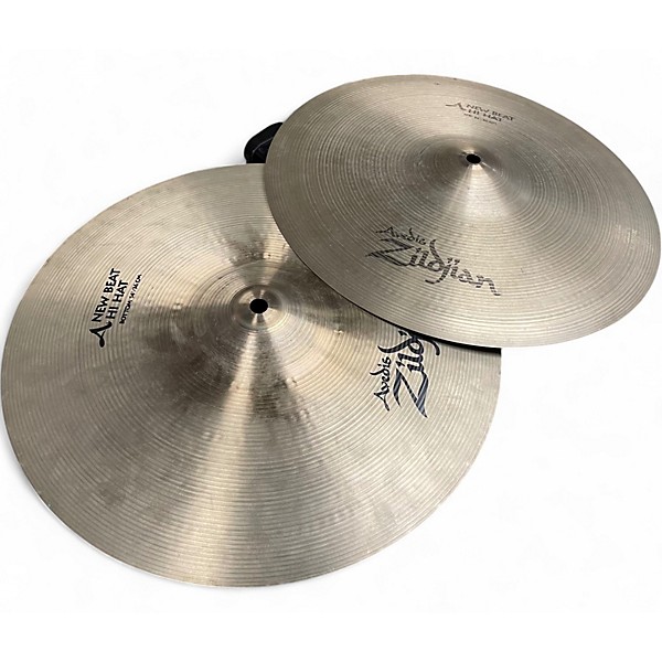 Used Zildjian 14in New Beat Hi Hat Pair Cymbal